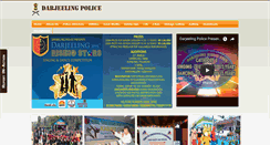 Desktop Screenshot of darjeelingpolice.org