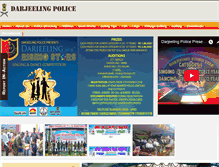 Tablet Screenshot of darjeelingpolice.org